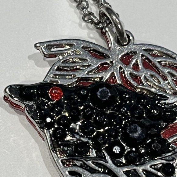 Universal Studios Snow White And The Huntsman Crow Necklace Charlize Theron - Picture 7 of 15